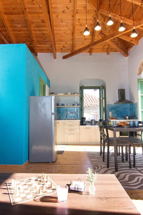 Stavroulas Stone House In Rigklia, Messinia Riglia Exterior foto